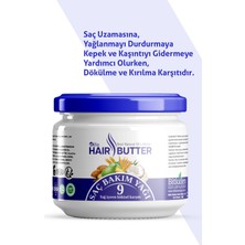 Nlife Hair Butter Saç Bakım Kremi 9 Bitkisel Yağ Karışımı 190 ml
