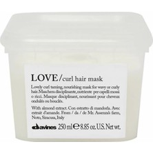 Davines Love Curl Hair Mask Curl Specificator Mask For Curly Hair 250 Mlonrness Cosmetıc