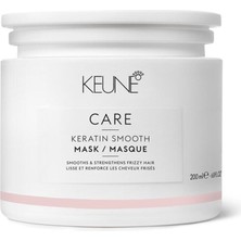 Keune Keratin Smooth Dirençli ve Hasarlı Saçlar Için Yoğun Yapılandırıcı Bakım Maskesi 200 ml