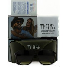 Toms Teddy Polarize/uv Güneş Gözlüğü Kemik Erkek Güneş Gözlükleri TT6021C202M