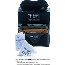 Toms Teddy Polarize/uv Güneş Gözlüğü Kemik Erkek Güneş Gözlükleri TT6021C202M