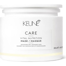 Keune Vital Nutrition Maske 200 ml Cansız ve Hasarlı Saçlar Için Besleyici Maske