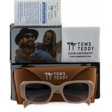 Toms Teddy Polarize/uv Güneş Gözlüğü Kemik Kadın Güneş Gözlükleri TT6024C204P