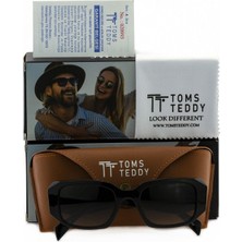 Toms Teddy Polarize/uv Güneş Gözlüğü Kemik Kadın Güneş Gözlükleri TT6024C101P