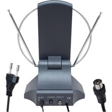 Findit Uhf-Vhf Renkli Elektrikli Tv Fm Üstü Anten