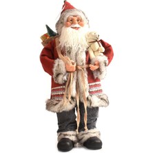 Basto Noel Baba Heykeli Figürleri 45CM (Yurt Dışından)