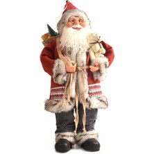 Basto Noel Baba Heykeli Figürleri 45CM (Yurt Dışından)