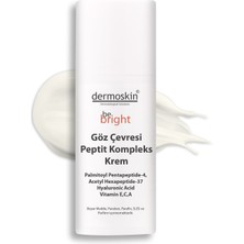 Dermoskin Be Bright Göz Çevresi Peptit Kompleks Krem 15 ml