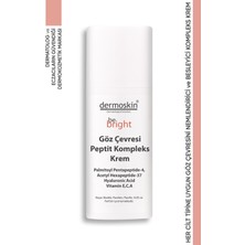 Dermoskin Be Bright Göz Çevresi Peptit Kompleks Krem 15 ml