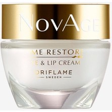 Oriflame Novage Time Restore Göz ve Dudak Kremi 15 ml