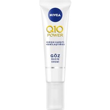 Nivea  Face Q10 Power Kırışık Karşıtı + Sıkılaştırıcı Göz Bakım Kremi 15 ml