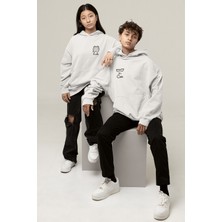 Populus Carl ve Ellie Sevgili/çift/arkadaşlık 2'li Kapşonlu Sweatshirt Seti