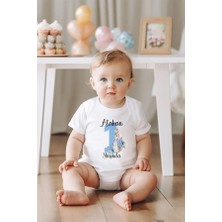 Lilabio 1 Yaş Doğum Günü Bebek Body