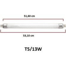 Philips 13W 765 6500K (Beyaz Işık) Floresan G5 Duylu T5 Floresan