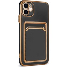 BLS Store iPhone 12 - Uyumlu Bls Store Bark Kartlıklı Kapak-Mavi