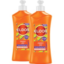 Elidor 7/24 Şekillendirici Saç Bakım Kremi Onarıcı Etki Keratin & Çay Ağacı Yağı 265 ml X2 Adet