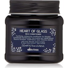 Davines Heart Of Glass Sarışınlar ve Açık Tonlu Saçlar Için Renk Koruyucu Saç Kremi 250 Ml.
