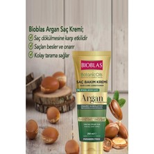 Bioblas Argan Sıvı Saç Kremi 200 ml &argan Saç Bakım Kremi 250 ml