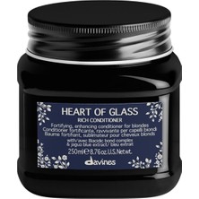 Davines Heart Of Glass Rich Conditioner 250 ml - Sari Saclar Icin Bakim Kremi