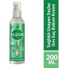 Elidor Sağlıklı Uzayan Saçlar Güçlendirici ve Besleyici Bakım Kremi 200 ml _ELSEVE-5566