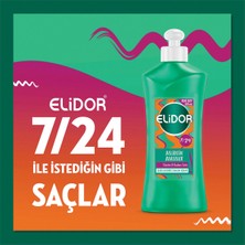 Elidor 7/24 Şekillendirici Saç Bakım Kremi Belirgin Bukleler Elastin ve Badem Sütü 265 ml X2 Adet