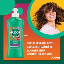 Elidor 7/24 Şekillendirici Saç Bakım Kremi Belirgin Bukleler Elastin ve Badem Sütü 265 ml X2 Adet