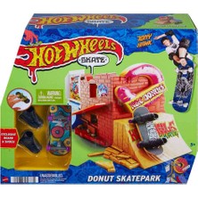 Hot Wheels Skate Parmak Kaykay Macerasına Başlangıç Seti HGT91 - Donut Skatepark