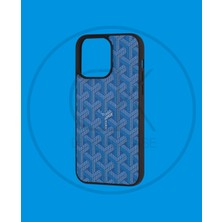 Dukkan Case Mavi Desenli Telefon Kılıfı - DK160 - iPhone 14 Promax