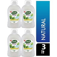 Dalan Family Sıvı Sabun Natural 3 Lt x 4 Adet