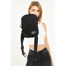 Fv Store Shakasiyah U19 Tek Fermuar Bölmeli Ayarlanabilir Askılı Unisex Çapraz Bel ve Omuz Çantası U:21 E:15 G:4