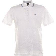 Paul & Shark  Erkek Pamuklu Regular Fit Düz Kısa Kollu Beyaz Polo Yaka T-Shirt 23411240-010