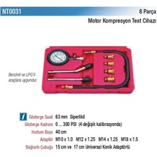 Nt Tools Motor Kompresyon Test Cihazı 8 Parça NT0031