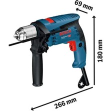 Bosch Profesyonel Gsb 13 Re Elektrikli Darbeli Matkap 600W 13MM Supra Mandren 0601217100