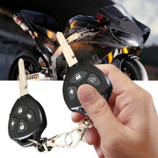 Pengfushop5 Motor Hırsızlığı Koruması Motor Alarm Anahtar Kutusu Başlangıç ​​flameout Motosiklet Yeni ile Entegre Su Geçirmez Düğme Uzaktan Kumanda (Yurt Dışından)