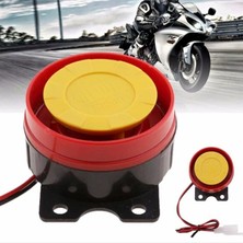 Pengfushop5 Mple Tasarım Motosiklet Elektrikli Hava Saldırısı Siren Alarmı Güvenlik Kornası Aksesuarları Yüksek Sesli Araba Kornası 12V Araba Kamyon Kornası (Yurt Dışından)