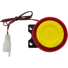 Pengfushop5 12V Pil Motosiklet Scooter Alarmı Hırsızlığa Karşı Güvenlik Motosiklet Alarm Korna Sistemi Motosiklet Hoparlör Aksesuarları (Yurt Dışından)