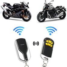 Pengfushop5 12V Motosiklet Bisiklet Anti-Hırsızlık Güvenlik Alarm Sistemi Scooter 125DB Uzaktan Kumanda Anahtar Kabuk Motosiklet Hoparlörleri Bisiklet Alarmı (Yurt Dışından)