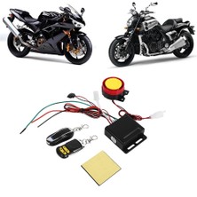 Pengfushop5 12V Motosiklet Bisiklet Anti-Hırsızlık Güvenlik Alarm Sistemi Scooter 125DB Uzaktan Kumanda Anahtar Kabuk Motosiklet Hoparlörleri Bisiklet Alarmı (Yurt Dışından)