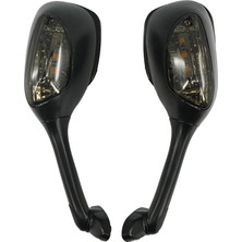 Pengfushop5 Stili Temizle Suzuki Gsxr K6 K7 K8 Svs Için LED Dönüş Sinyali Işığı ile Motosiklet Dikiz Dikiz Yan Aynalar (Yurt Dışından)