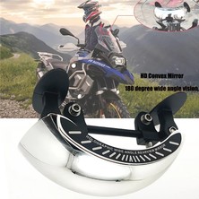 Pengfushop5 Krom Stili Bmw Için R1200GS R1250GS Honda Motosiklet Ön Cam Derece Kör Nokta Aynası Geniş Açı Dikiz Aynaları Dikiz Aynası (Yurt Dışından)