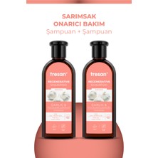 Tresan Sarımsak Onarıcı Bakım Şampuanı 300 ml X 2 Adet