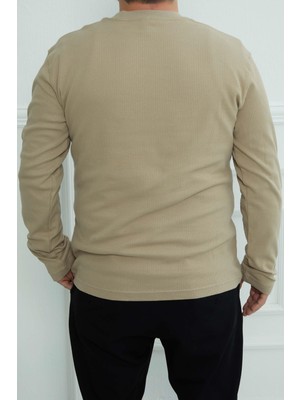 JSCO Hscstore Erkek Basic Safari Sweatshirt - 2816