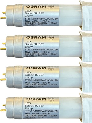 Osram 16W 4000K (Günışığı) G13 Duylu LED Floresan (4 Adet)