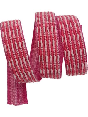 Angel Çanta Aksesuar 3 cm Polyester Kolon Fuşya Pembe 1 Metre