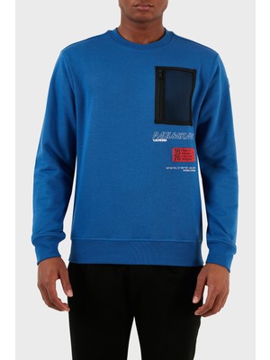 Paul & Shark Pamuklu Regular Fit Bisiklet Yaka Sweat Erkek Sweat 12311833 402
