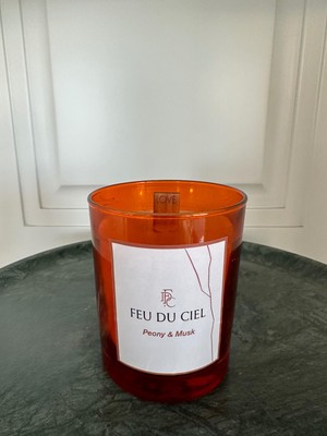 Feu du Ciel Love Peony & Musk Şakayık Ve Misk Kokulu Mum