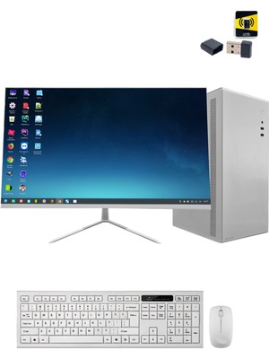 Ramtech Office White X40 I5 11400F 16GB Ram 480GB SSD 500GB HDD R5 230 2gb 23.8