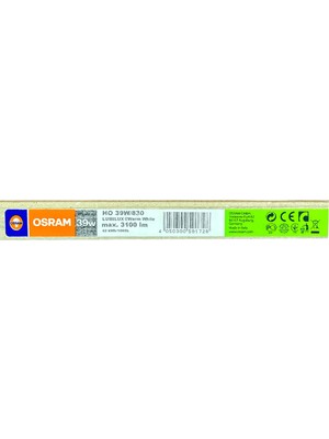 Osram 39W 830 3000K (Sarı Işık) G5 Duylu Floresan