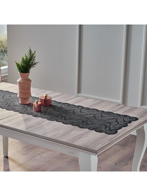 Doqu Home Croco Runner 45X150CM - Antrasit