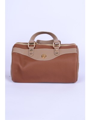 Armine Club 23AC003 Taba Kadın Detaylı Deri Çanta